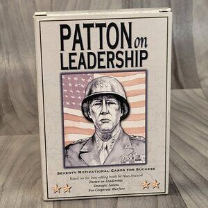 Patton on Leadership: Seventy Motivational Cards for Success NEW